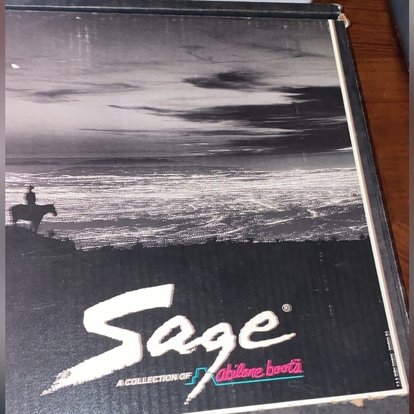 Sage brand, western cowboy boots women’s size 6 - Picture 2 of 5